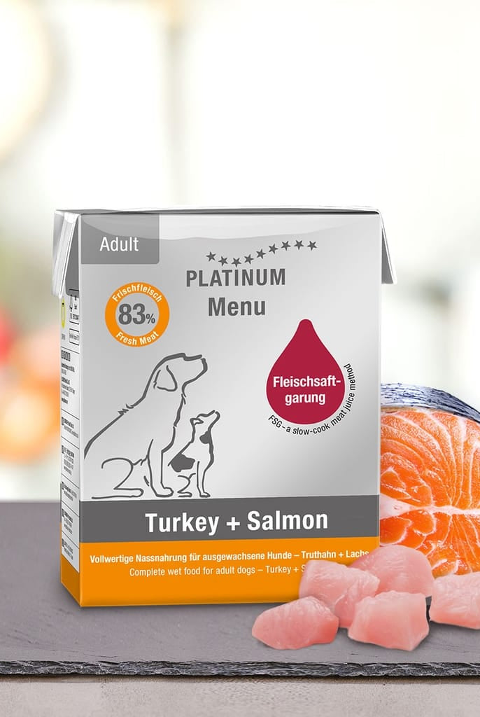 MENU Turkey+Salmon - mokra hrana za Pse